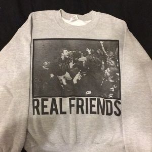 Real Friends Band Crewneck